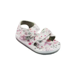 Flower Sandals White
