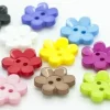 Flower Shaped Button - Size 24