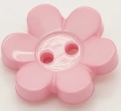 Flower Shaped Button - Size 24