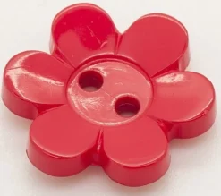 Flower Shaped Button - Size 24