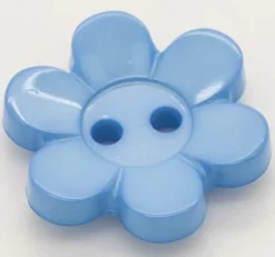 Flower Shaped Button - Size 24