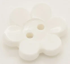 Flower Shaped Button - Size 24