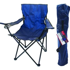 Foldable Camping Chair Blue