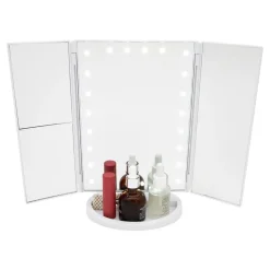 Foldable Compact LED Mirror