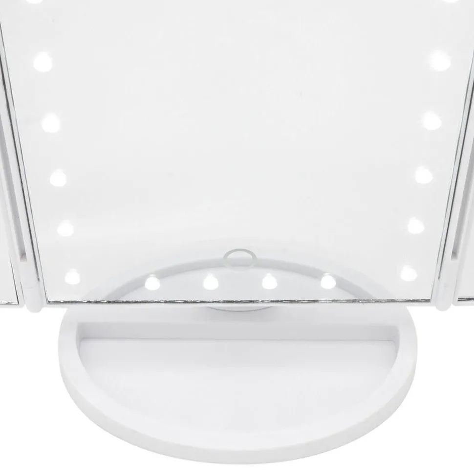 Foldable Compact LED Mirror