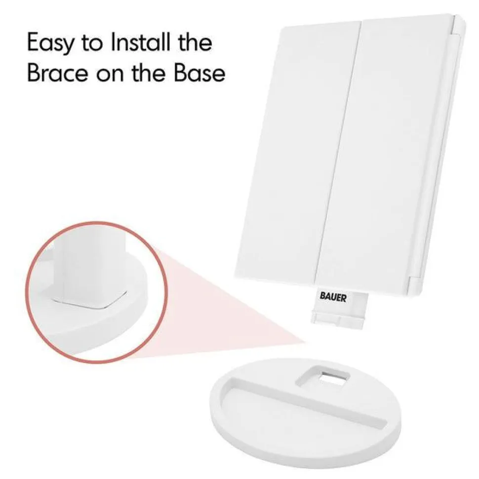 Foldable Compact LED Mirror