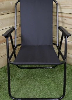 Folding Camping Chair Black