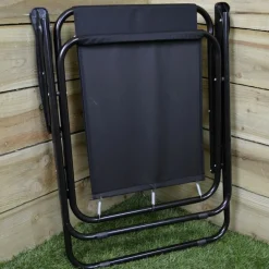 Folding Camping Chair Black