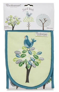Forest Birds Double Oven Glove by Cooksmart