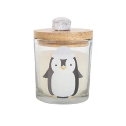Frosty Vanilla Penguin Candle