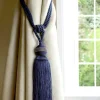 Galaxy Curtain Rope Tie Back Navy