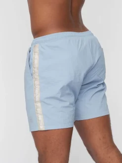 Gathport Men's Swim Shorts Blue by Duck & Cover