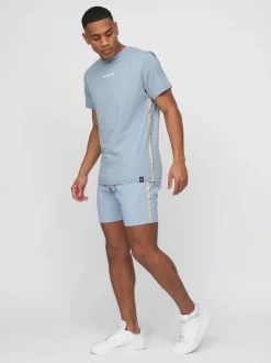 Gathport Men's Swim Shorts Blue by Duck & Cover