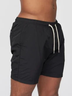 Gathport Men's Swim Shorts Black by Duck & Cover