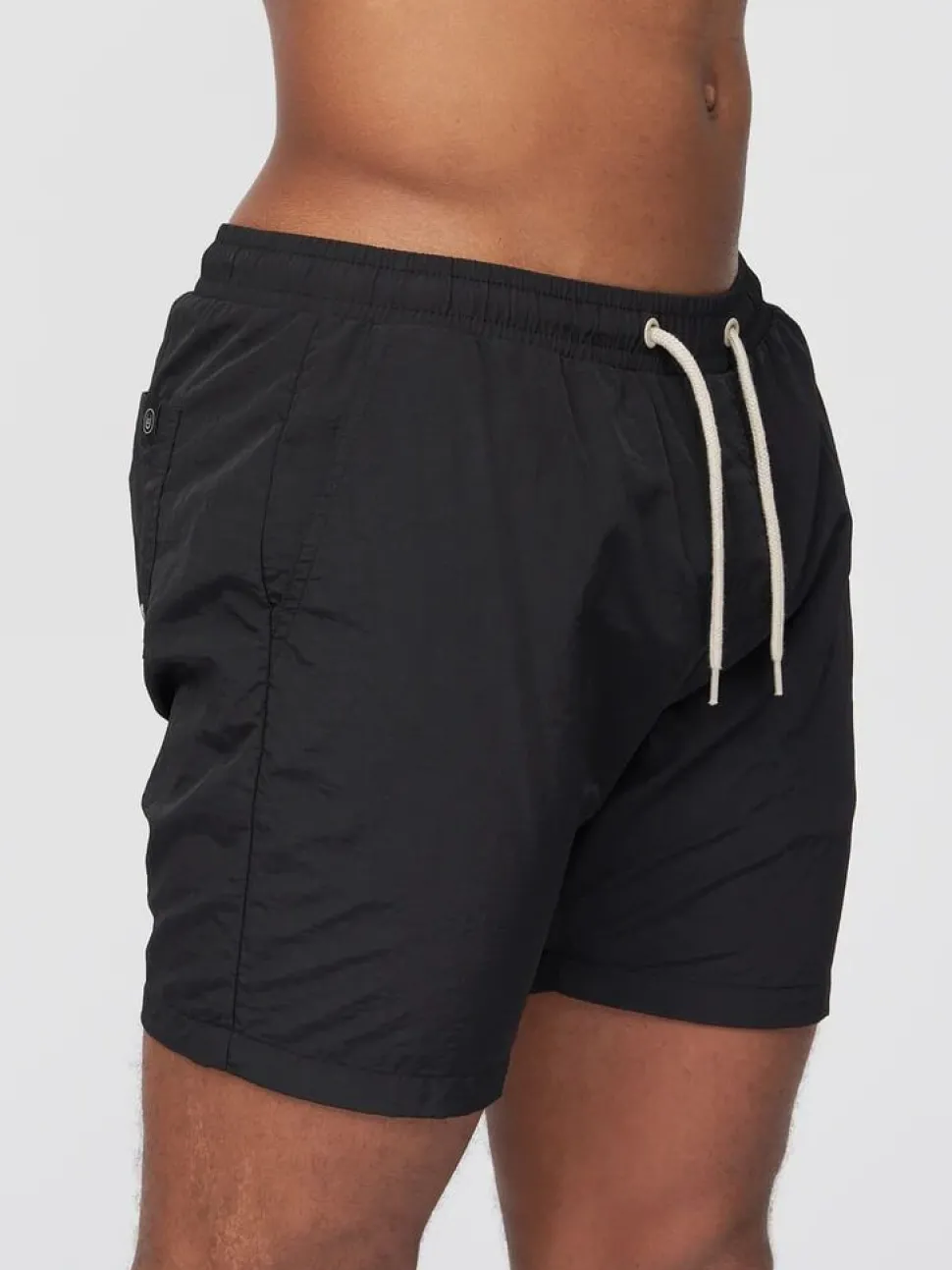 Gathport Men's Swim Shorts Black by Duck & Cover