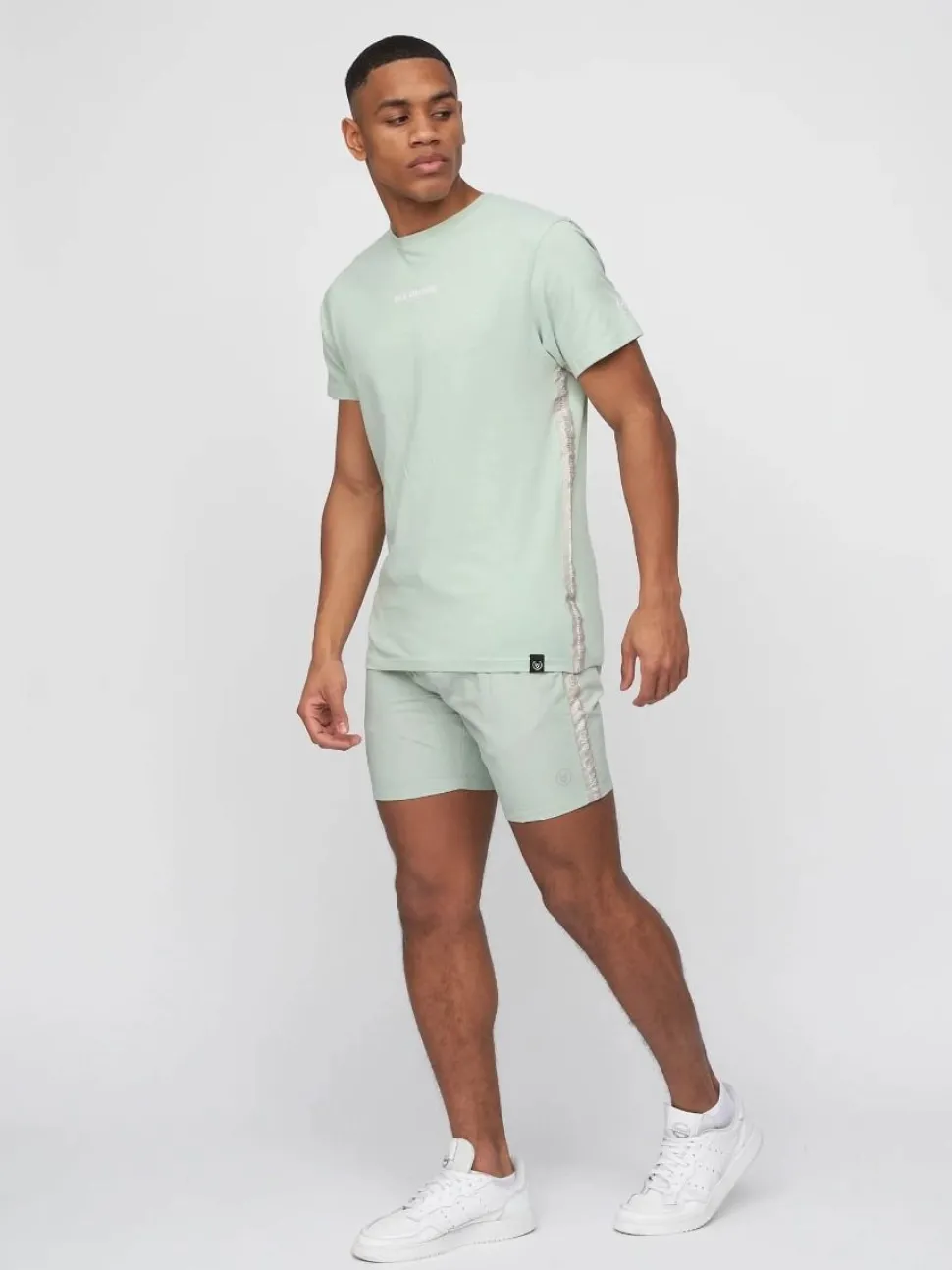 Gathport Men's Swim Shorts Green by Duck & Cover