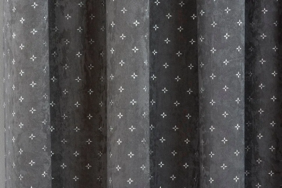 Gemini Woven Tape Tope Curtains Pair Grey