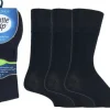 Gentle Grip Non-Binding Bamboo Men's Socks