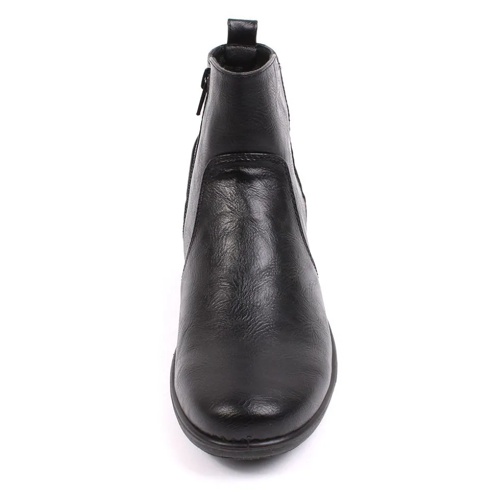 Gilly Women's Comfort Walk Boots Black