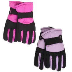 Girls Padded Ski Gloves