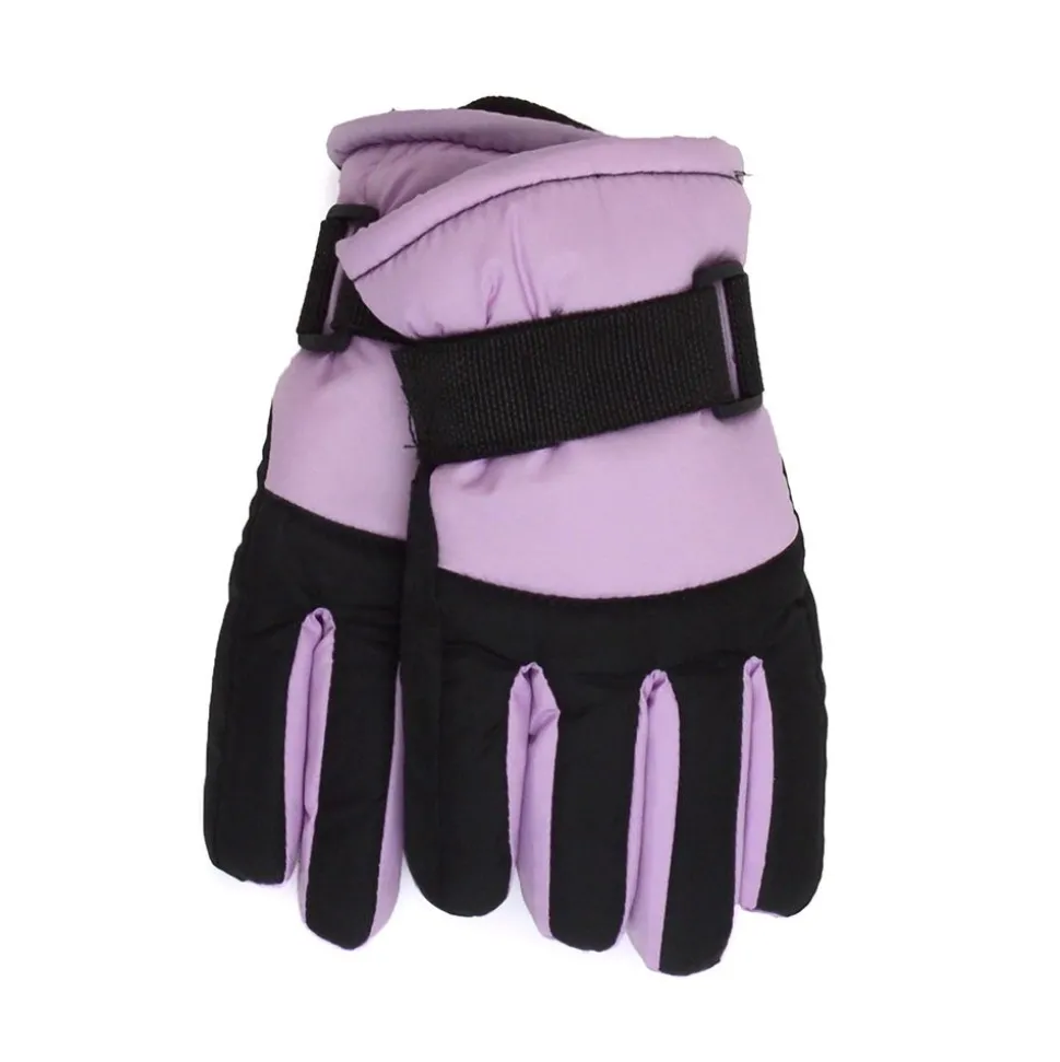Girls Padded Ski Gloves