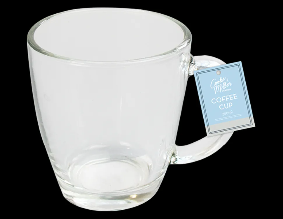 Glass Coffee Cup 350ml