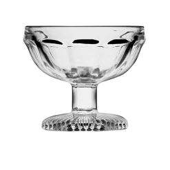 Glass Ice Cream Cup Set of 3