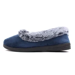 Gracie Women's Comfort Walk Slippers Navy