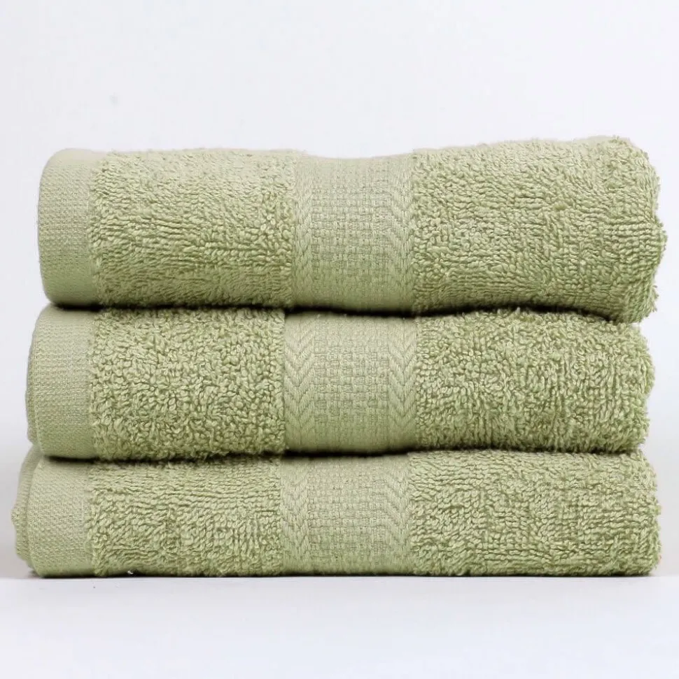 Green 450GSM 100% Cotton Towel