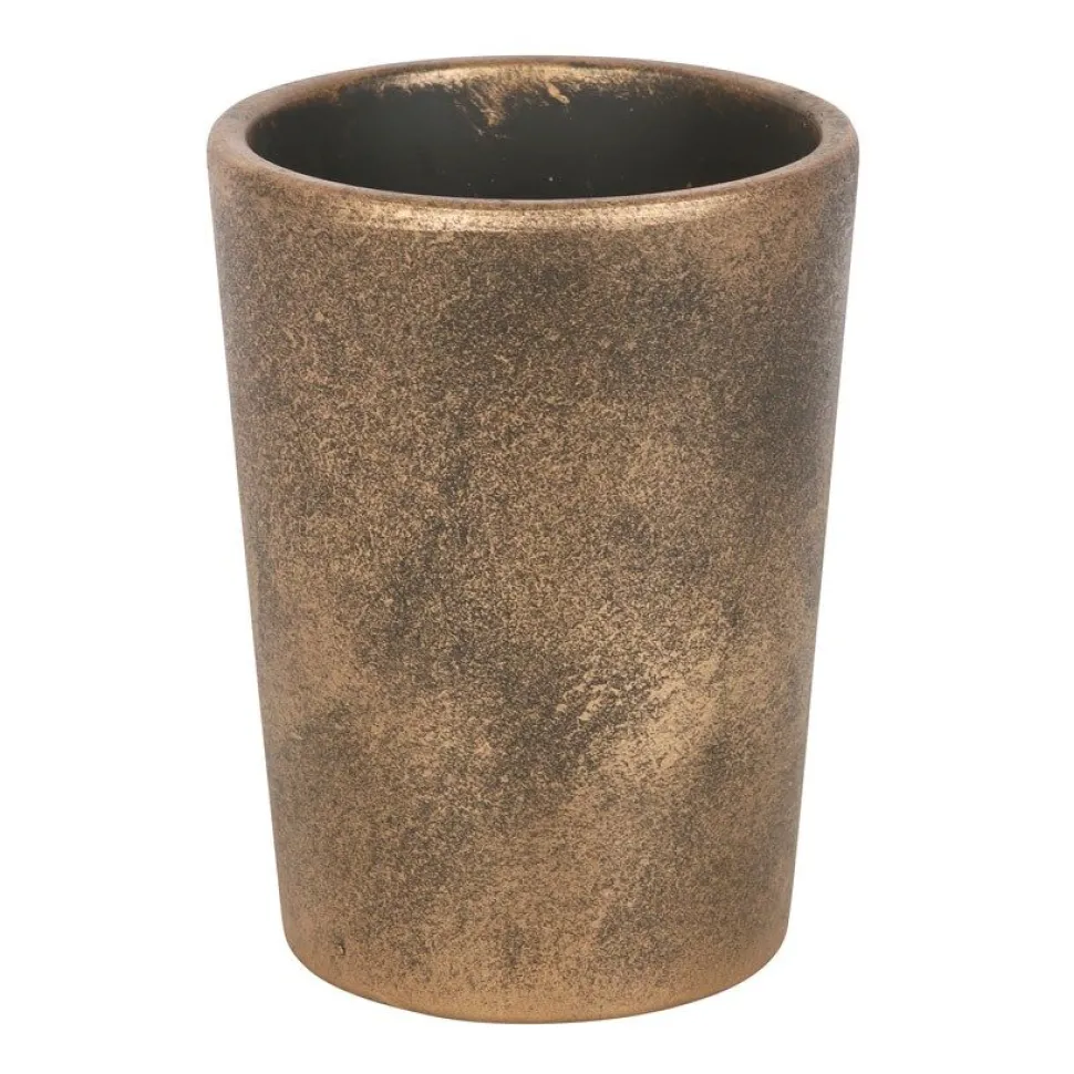Green Man Bronze Plant Pot