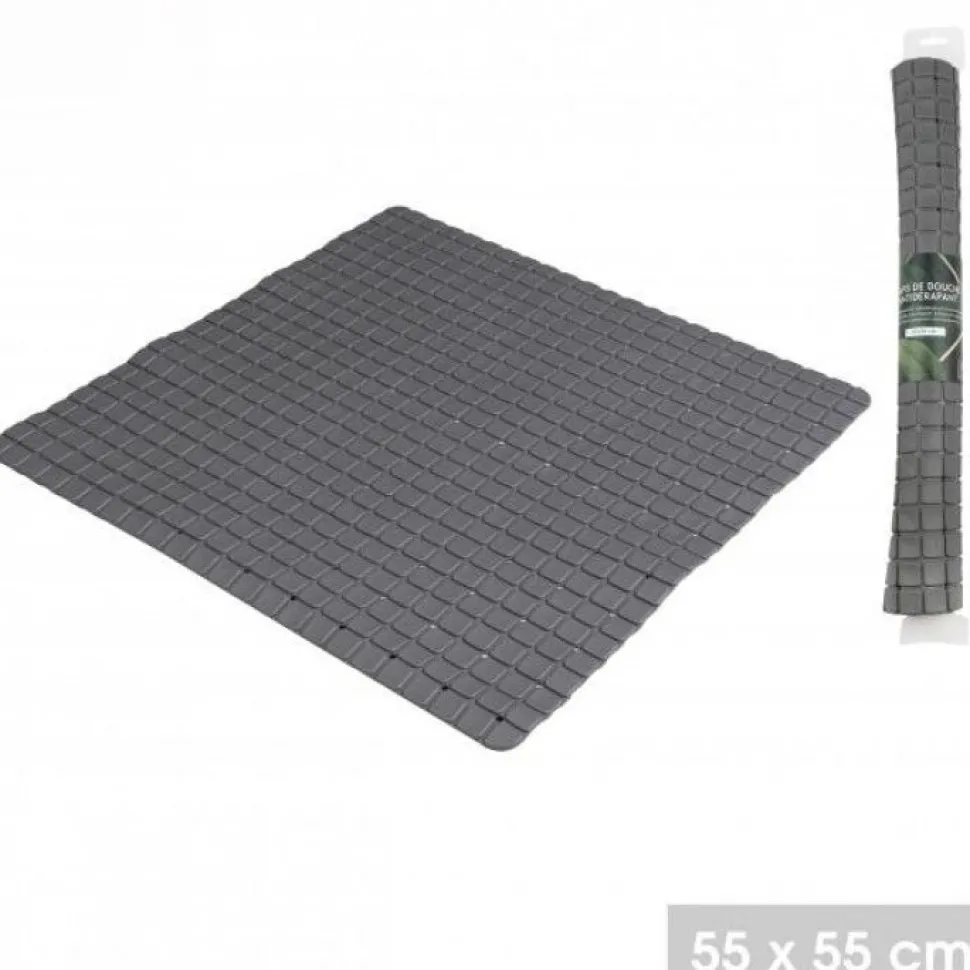Grey Antislip Bathmat