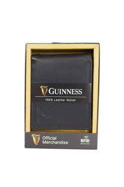 Guinness 100% Black Leather Wallet
