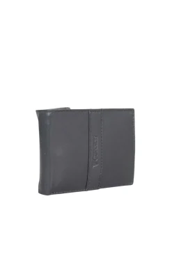 Guinness Embossed 100% Black Leather Wallet