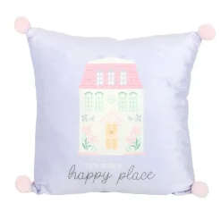 Happy Place Cushion Square