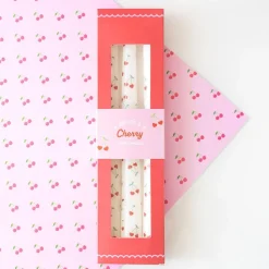 Heart Cherry Candles - Set of 3