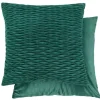 Henley Velvet Emerald Green Cushion Cover
