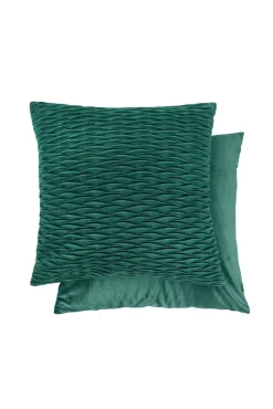 Henley Velvet Emerald Green Cushion Cover