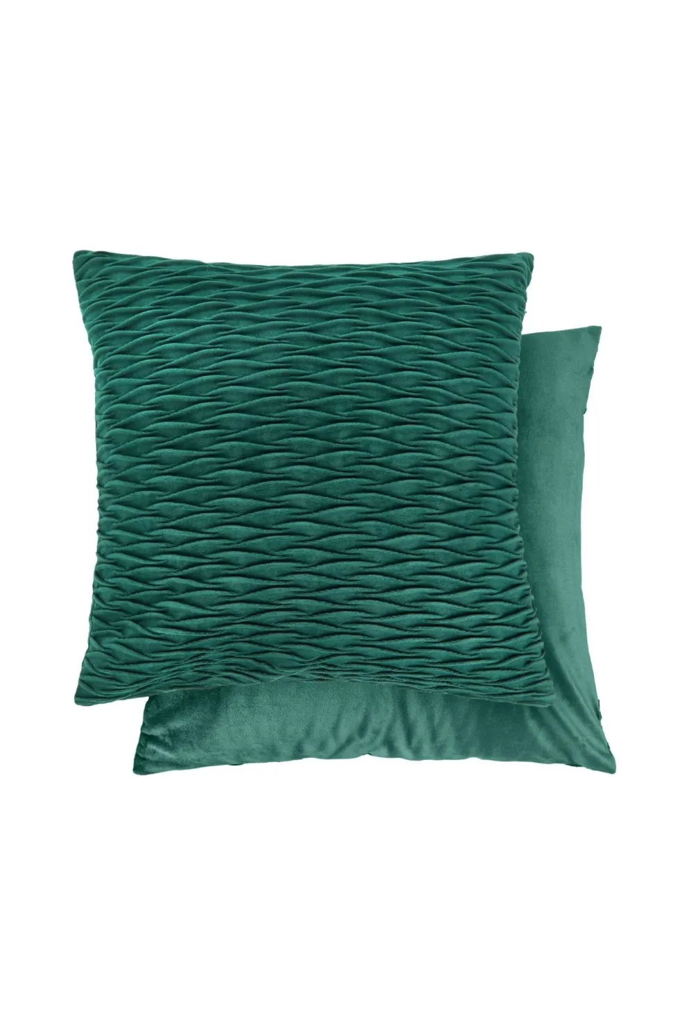 Henley Velvet Emerald Green Cushion Cover