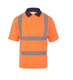 Hi-Vis Polo Shirt Orange