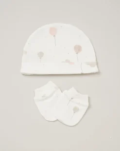 Homegrown Baby 100% Organic Cotton 5 Piece Printed Gift Set-Pink