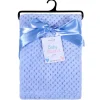 Honeycomb Baby Blanket Blue