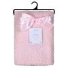 Honeycomb Baby Blanket Pink