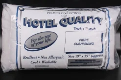 Hotel Quality Twin Pack Pillows - Medium Support - Made in Ireland