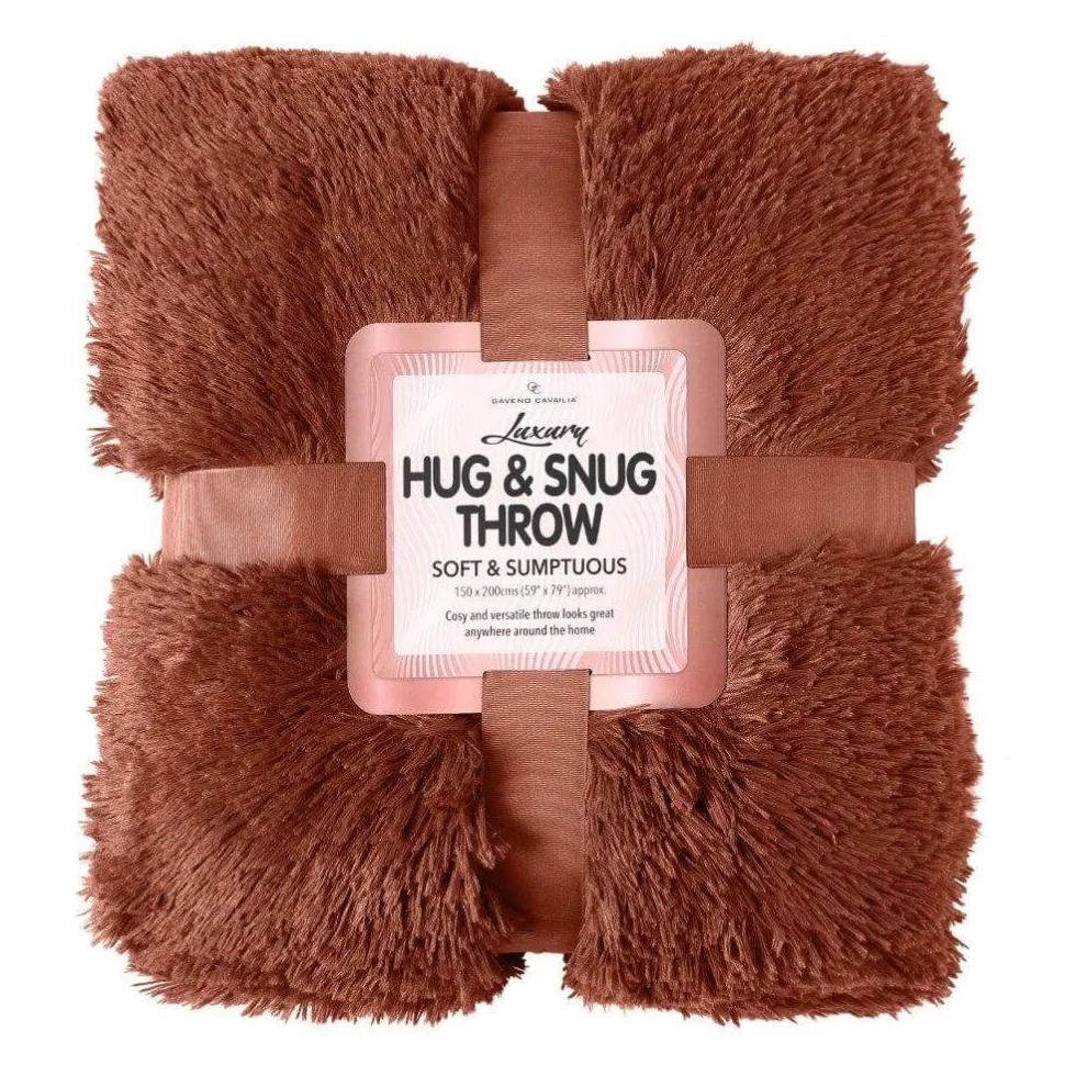 Hug & Snug Fleece Throw Blanket by Gaveno Cavailia