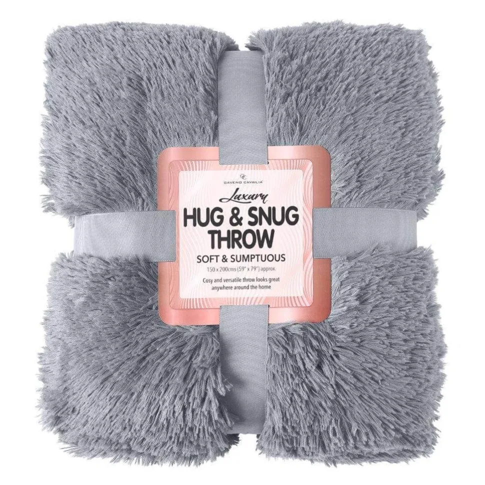 Hug & Snug Fleece Throw Blanket by Gaveno Cavailia