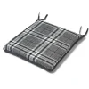 Hugo Check Seat Pad Grey