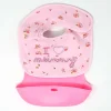 I love Mummy Bib with Catcher Pink