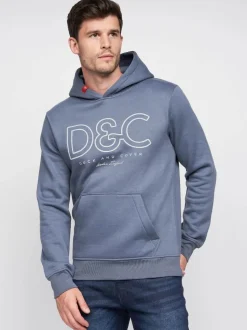 Icarusa Hoodie Denim Blue by Duck & Cover