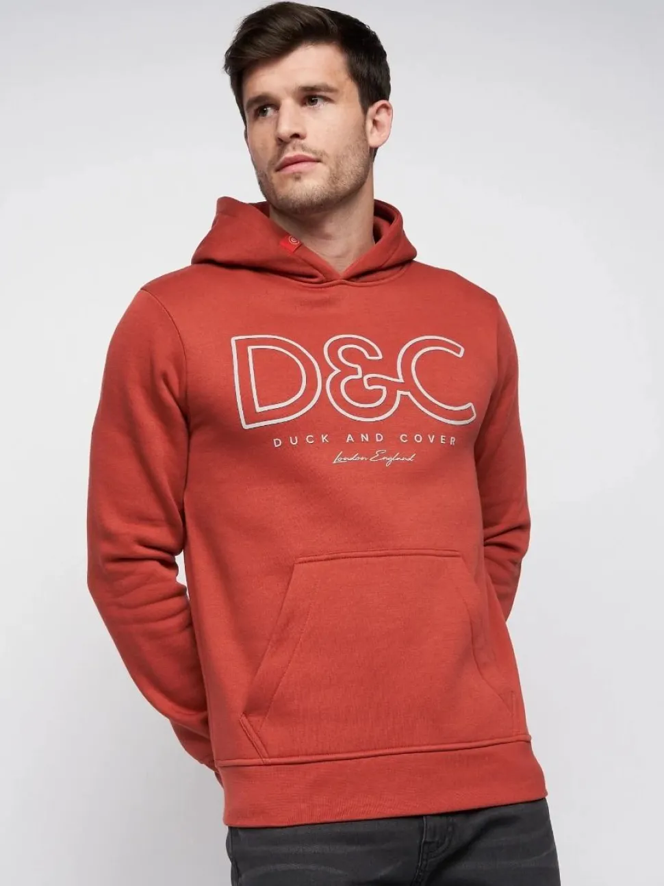 Icarusa Hoodie Red by Duck & Cover