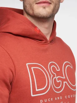 Icarusa Hoodie Red by Duck & Cover